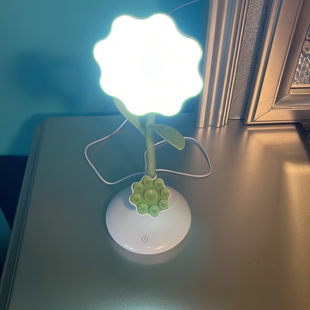 USB Flower Desk lamp